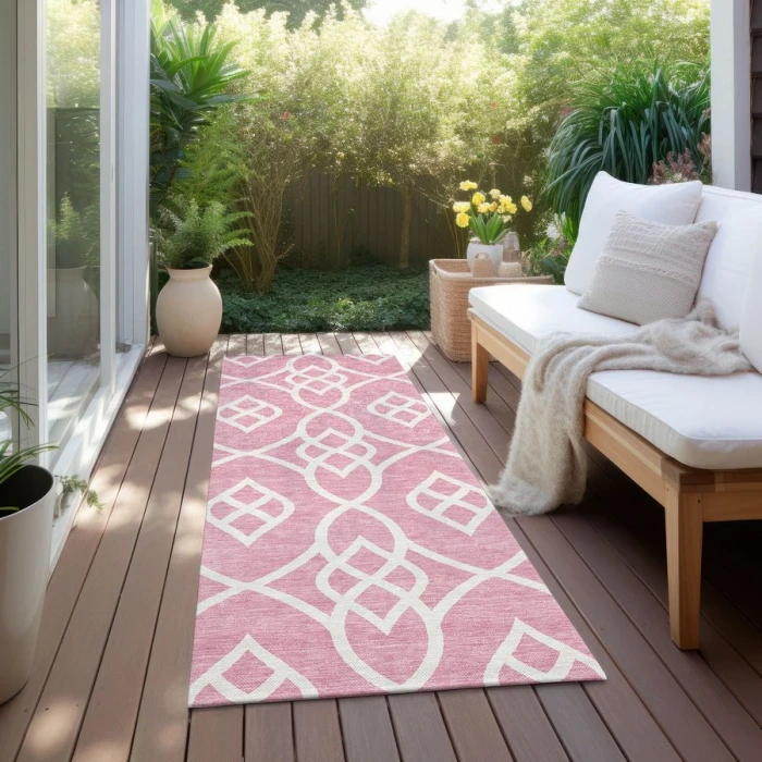 Addison Chantille ACN884-Pink 2 ft. 3 in. X 7 ft. 6 in. Rectangle Rug
