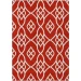 Addison Chantille ACN884-Red 8 ft. X 10 ft. Rectangle Rug