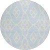 Addison Chantille ACN884-Sky 8 ft. X 8 ft. Round Rug