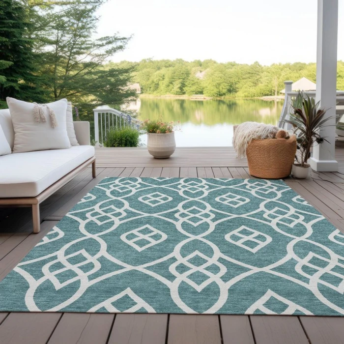 Addison Chantille ACN884-Teal 3 ft. X 5 ft. Rectangle Rug