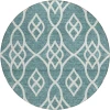Addison Chantille ACN884-Teal 8 ft. X 8 ft. Round Rug