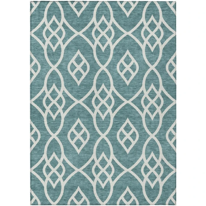 Addison Chantille ACN884-Teal 3 ft. X 5 ft. Rectangle Rug