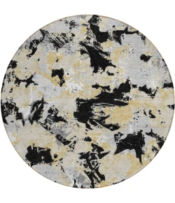 Addison Chantille ACN885-Black 8 ft. X 8 ft. Round Rug