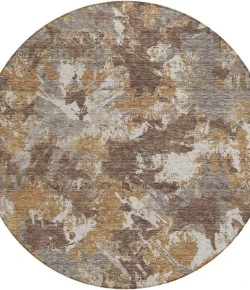 Addison Chantille ACN885-Brown 8 ft. X 8 ft. Round Rug