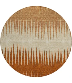 Addison Chantille ACN886-Copper 8 ft. X 8 ft. Round Rug
