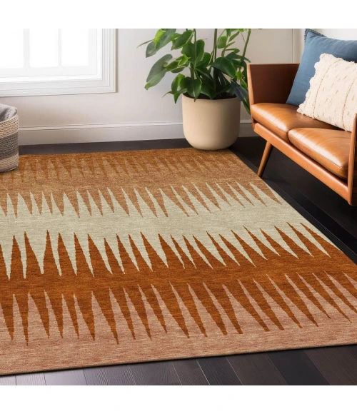 Addison Chantille ACN886-Copper 9 ft. X 12 ft. Rectangle Rug