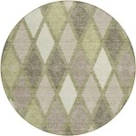 Addison Chantille ACN887-Aloe 8 ft. X 8 ft. Round Rug
