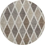 Addison Chantille ACN887-Beige 8 ft. X 8 ft. Round Rug