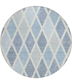 Addison Chantille ACN887-Sky 8 ft. X 8 ft. Round Rug