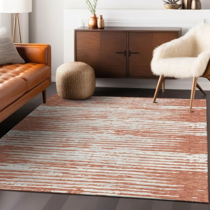 Addison Chantille ACN888-Coral 3 ft. X 5 ft. Rectangle Rug