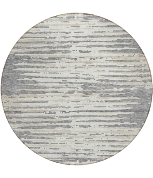 Addison Chantille ACN888-Gray 8 ft. X 8 ft. Round Rug