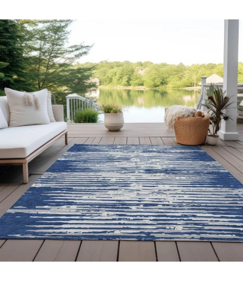 Addison Chantille ACN888-Navy 8 ft. X 10 ft. Rectangle Rug