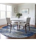 Addison Chantille ACN888-Navy 8 ft. X 8 ft. Round Rug