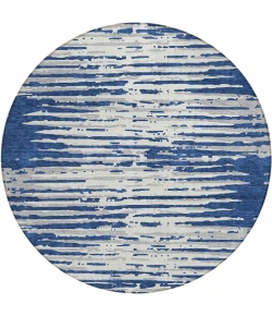 Addison Chantille ACN888-Navy 8 ft. X 8 ft. Round Rug