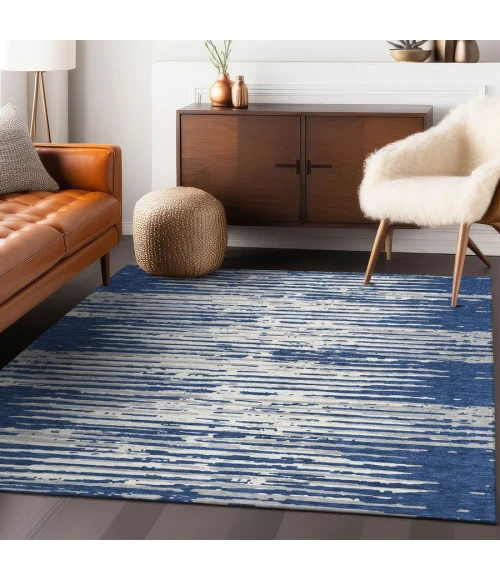 Addison Chantille ACN888-Navy 8 ft. X 10 ft. Rectangle Rug