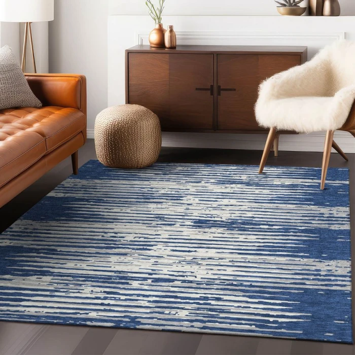 Addison Chantille ACN888-Navy 3 ft. X 5 ft. Rectangle Rug