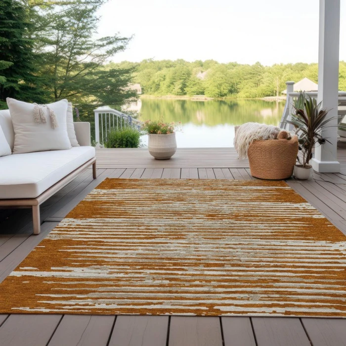 Addison Chantille ACN888-Paprika 10 ft. X 14 ft. Rectangle Rug