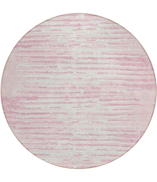 Addison Chantille ACN888-Pink 8 ft. X 8 ft. Round Rug