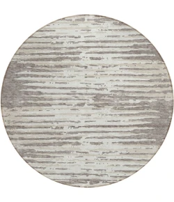 Addison Chantille ACN888-Taupe 8 ft. X 8 ft. Round Rug
