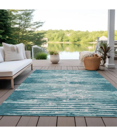 Addison Chantille ACN888-Teal 8 ft. X 10 ft. Rectangle Rug