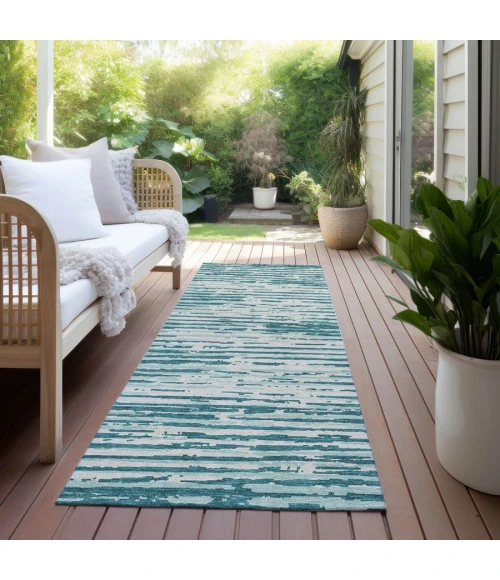 Addison Chantille ACN888-Teal 2 ft. 3 in. X 7 ft. 6 in. Rectangle Rug