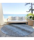 Addison Chantille ACN889-Blue 8 ft. X 8 ft. Round Rug