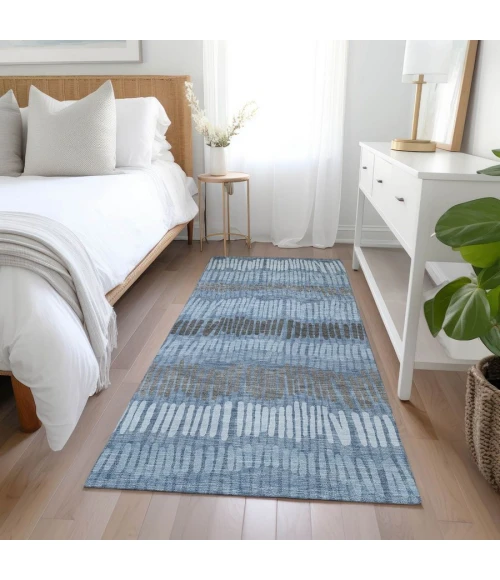 Addison Chantille ACN889-Blue 2 ft. 3 in. X 7 ft. 6 in. Rectangle Rug