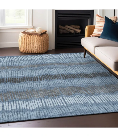 Addison Chantille ACN889-Blue 8 ft. X 10 ft. Rectangle Rug