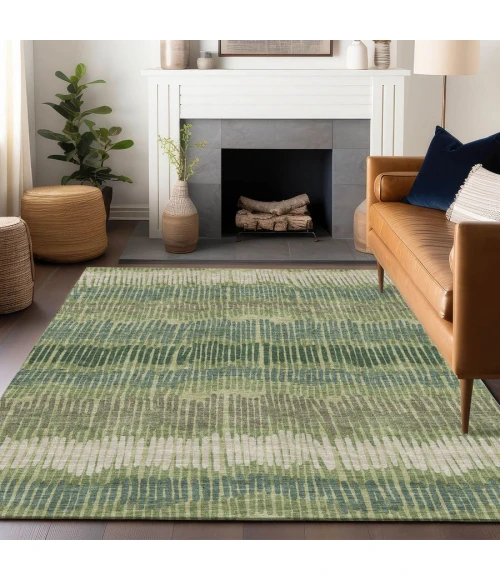 Addison Chantille ACN889-Green 5 ft. X 7 ft. 6 in. Rectangle Rug