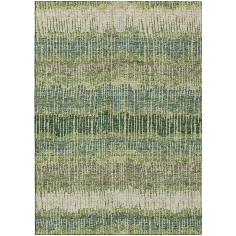 Addison Chantille ACN889-Green 5 ft. X 7 ft. 6 in. Rectangle Rug