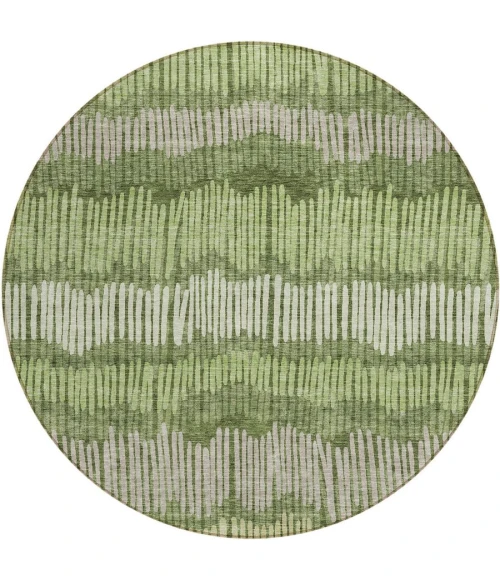 Addison Chantille ACN889-Olive 8 ft. X 8 ft. Round Rug