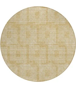 Addison Chantille ACN890-Gold 8 ft. X 8 ft. Round Rug