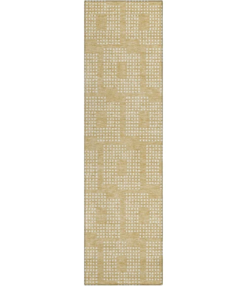 Addison Chantille ACN890-Gold 2 ft. 3 in. X 7 ft. 6 in. Rectangle Rug