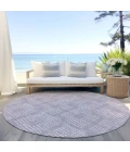 Addison Chantille ACN890-Lavender 8 ft. X 8 ft. Round Rug