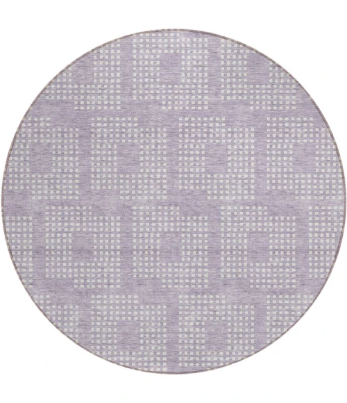 Addison Chantille ACN890-Lavender 8 ft. X 8 ft. Round Rug