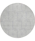Addison Chantille ACN890-Silver 8 ft. X 8 ft. Round Rug