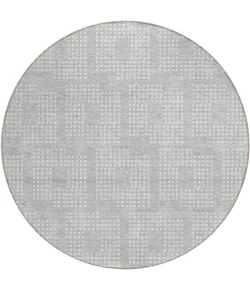 Addison Chantille ACN890-Silver 8 ft. X 8 ft. Round Rug