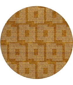 Addison Chantille ACN890-Terracotta 8 ft. X 8 ft. Round Rug