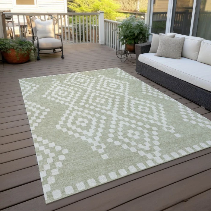 Addison Chantille ACN891-Aloe 5 ft. X 7 ft. 6 in. Rectangle Rug