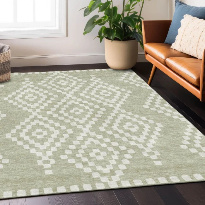 Addison Chantille ACN891-Aloe 5 ft. X 7 ft. 6 in. Rectangle Rug