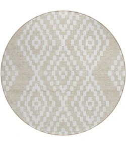 Addison Chantille ACN891-Beige 8 ft. X 8 ft. Round Rug