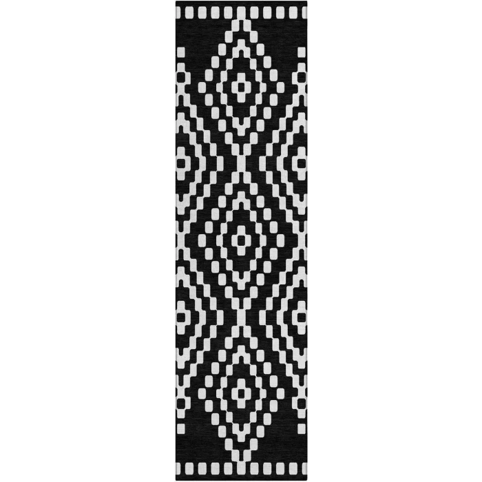 Addison Chantille ACN891-Black 2 ft. 3 in. X 7 ft. 6 in. Rectangle Rug