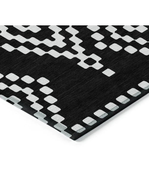 Addison Chantille ACN891-Black 2 ft. 3 in. X 7 ft. 6 in. Rectangle Rug