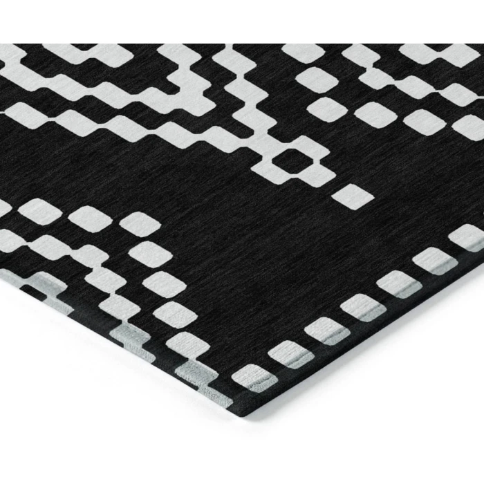 Addison Chantille ACN891-Black 5 ft. X 7 ft. 6 in. Rectangle Rug