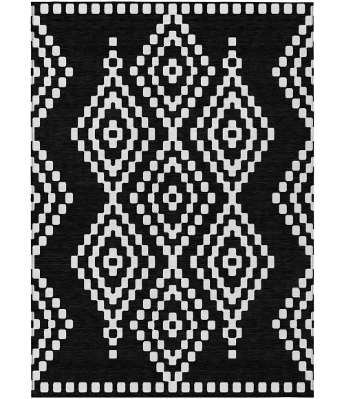 Addison Chantille ACN891-Black 8 ft. X 10 ft. Rectangle Rug