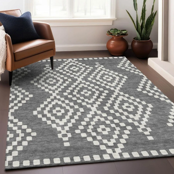 Addison Chantille ACN891-Gray 5 ft. X 7 ft. 6 in. Rectangle Rug