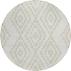 Addison Chantille ACN891-Ivory 8 ft. X 8 ft. Round Rug
