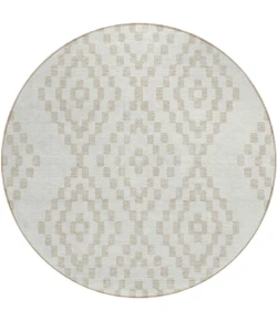 Addison Chantille ACN891-Ivory 8 ft. X 8 ft. Round Rug