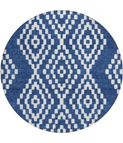 Addison Chantille ACN891-Navy 8 ft. X 8 ft. Round Rug