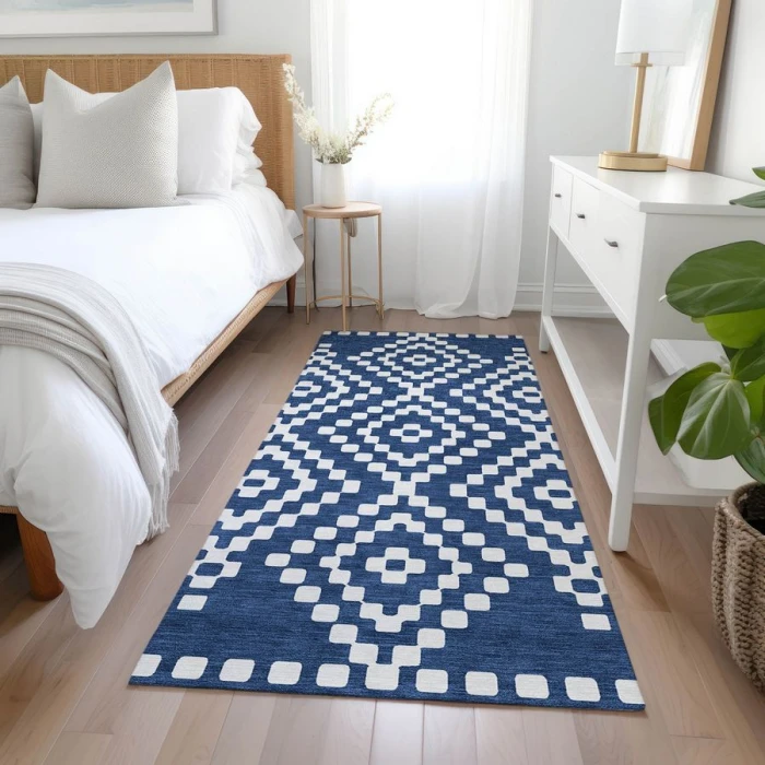 Addison Chantille ACN891-Navy 2 ft. 3 in. X 7 ft. 6 in. Rectangle Rug